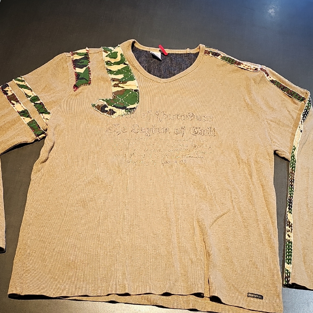 Parasuco Tan Long Sleeve with Camo Accents